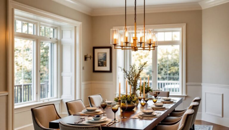 dining area chandelier