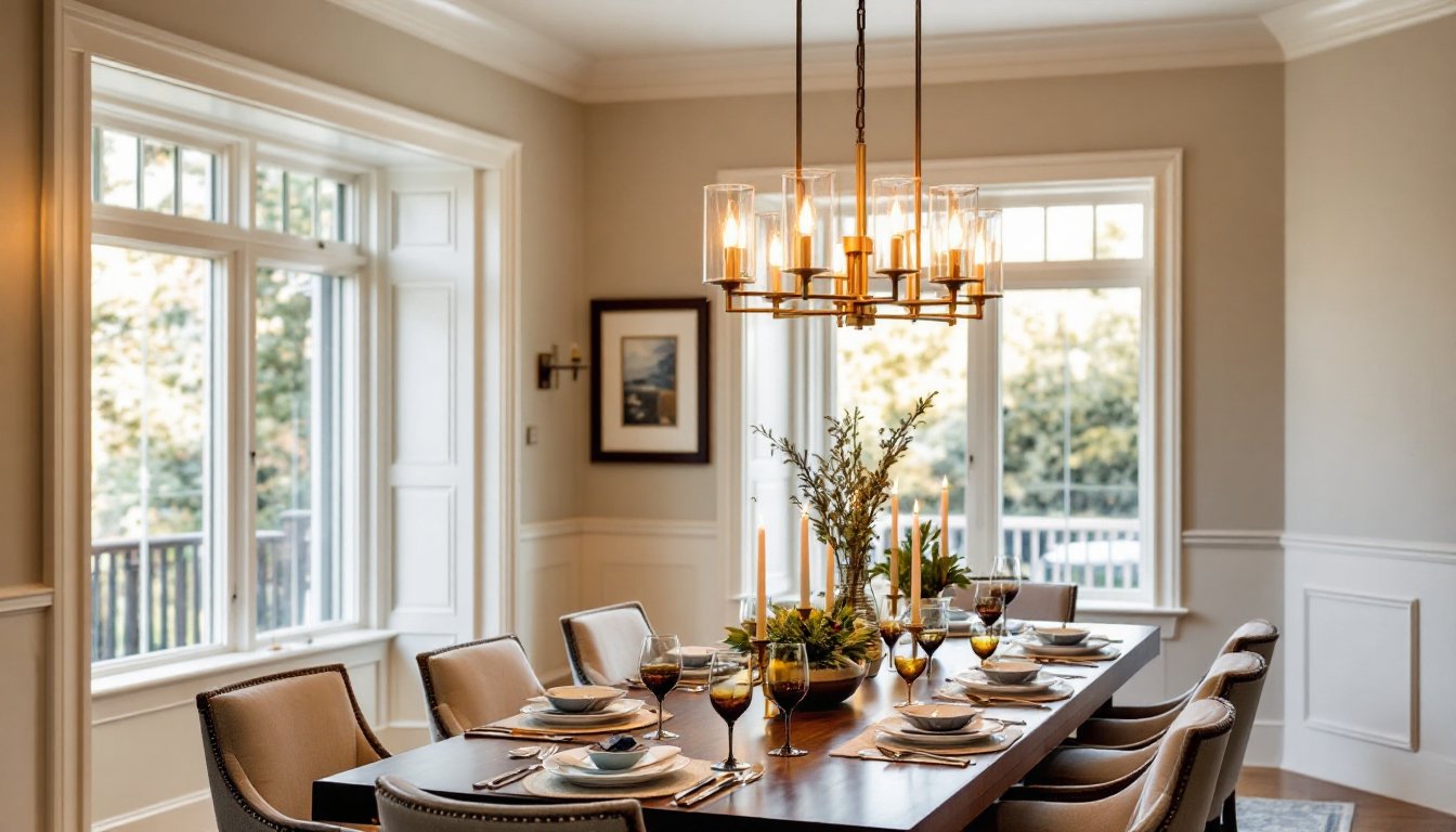 dining area chandelier