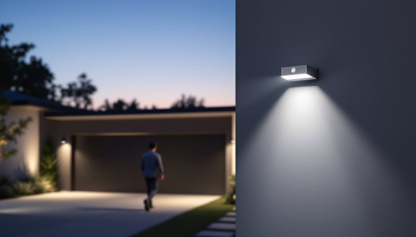 motion activated outdoor light