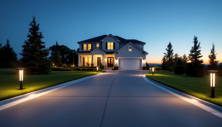 solar driveway lighting