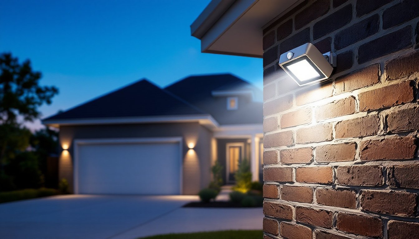outdoor motion detector lights